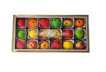 assortment of colorful marchigiano marzipan sweets