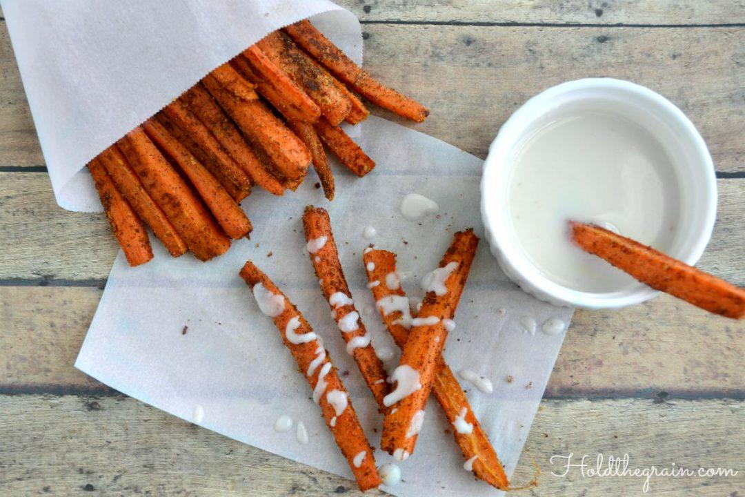 cinnamon sugar carrot fries