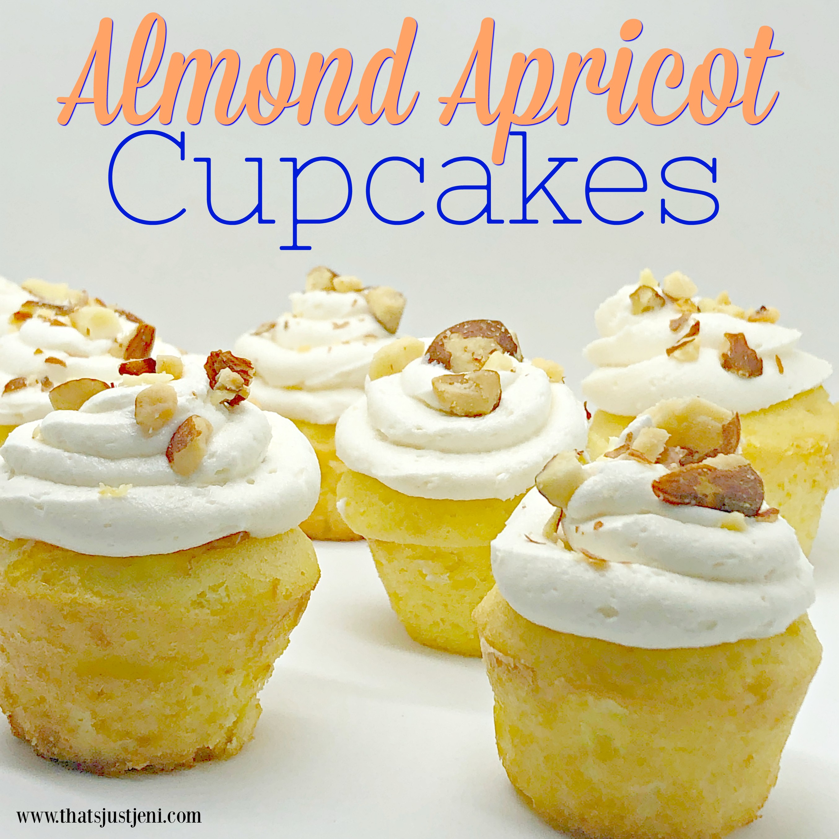 Apricot Almond Mini-Cupcakes